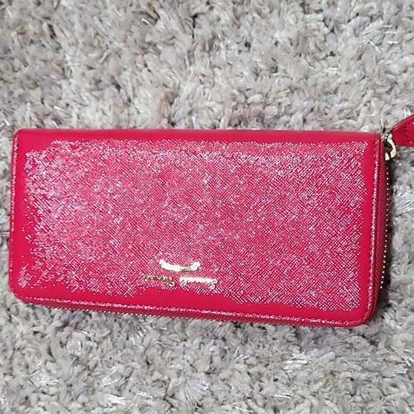 Samantha Thavasa Pink Long Leather Zippy Wallet - Picture 15 of 15